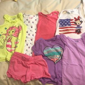 Jumping beans girls summer lot.  Size 5-6